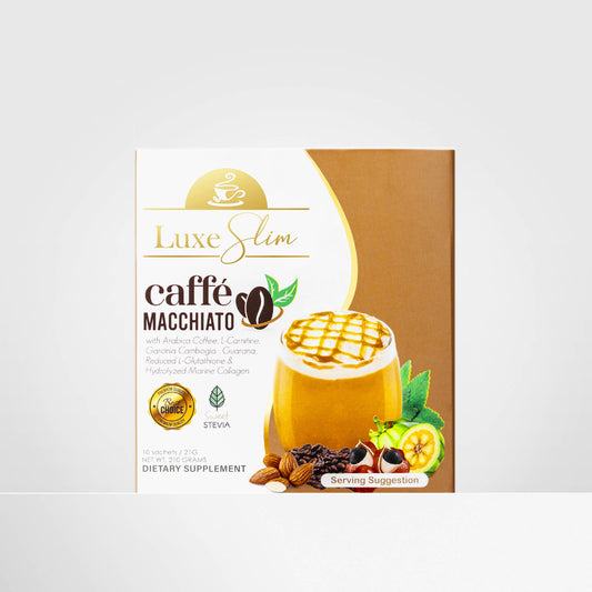 LUXE Slim Caffe Macchiato Arabica Coffee Collagen Stevia